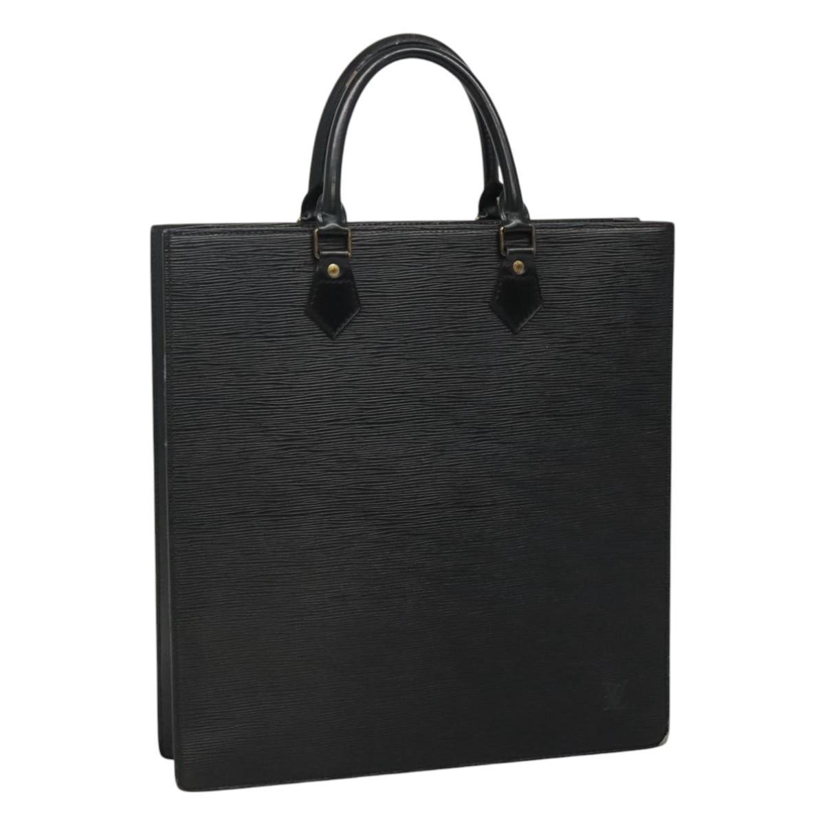 Louis Vuitton Epi Sac Plat Hand Bag Black M59082 Lv Auth 113765